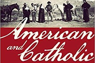 Cover showing a nuns and cowboys with their horses out west