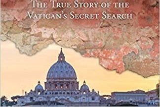 Cover of the book showing the Vatican at dusk