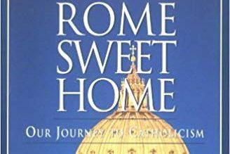 Cover of the book showing St. Peter's in Rome against a blue background and white text