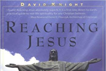 Cover of the book showing the Redeemer of the World, with his hands outstretched