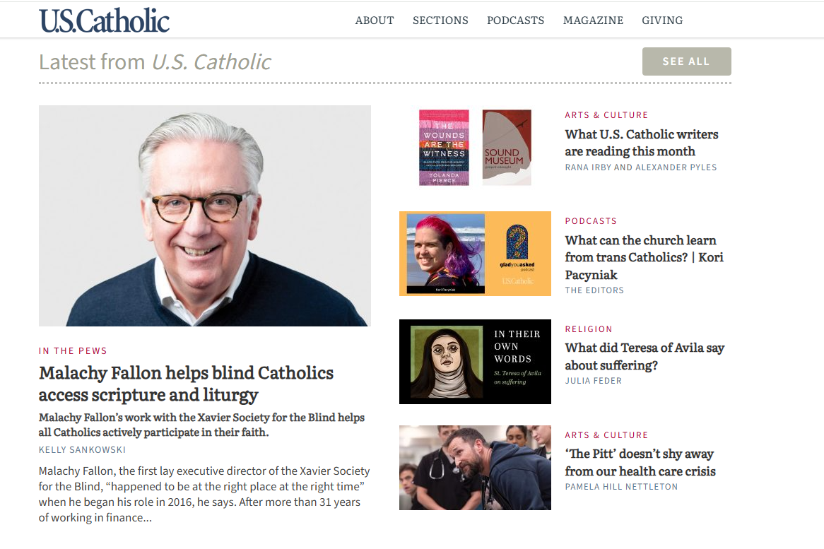 Screenshot of the article