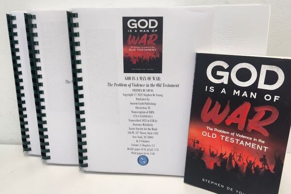 1 volume of braille and print version of the book